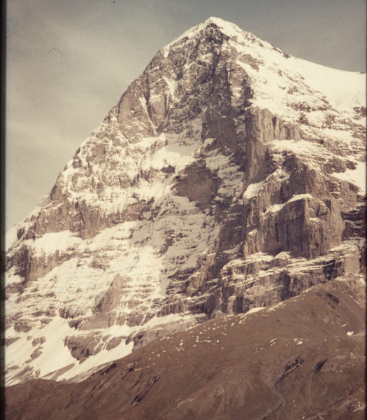 La parete Nord dell'Eiger.