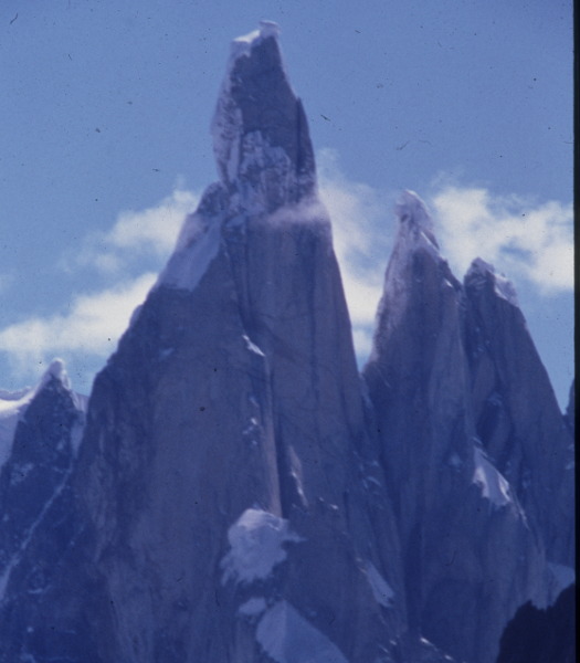 Cerro Torre dal bivacco del Fitz Roy