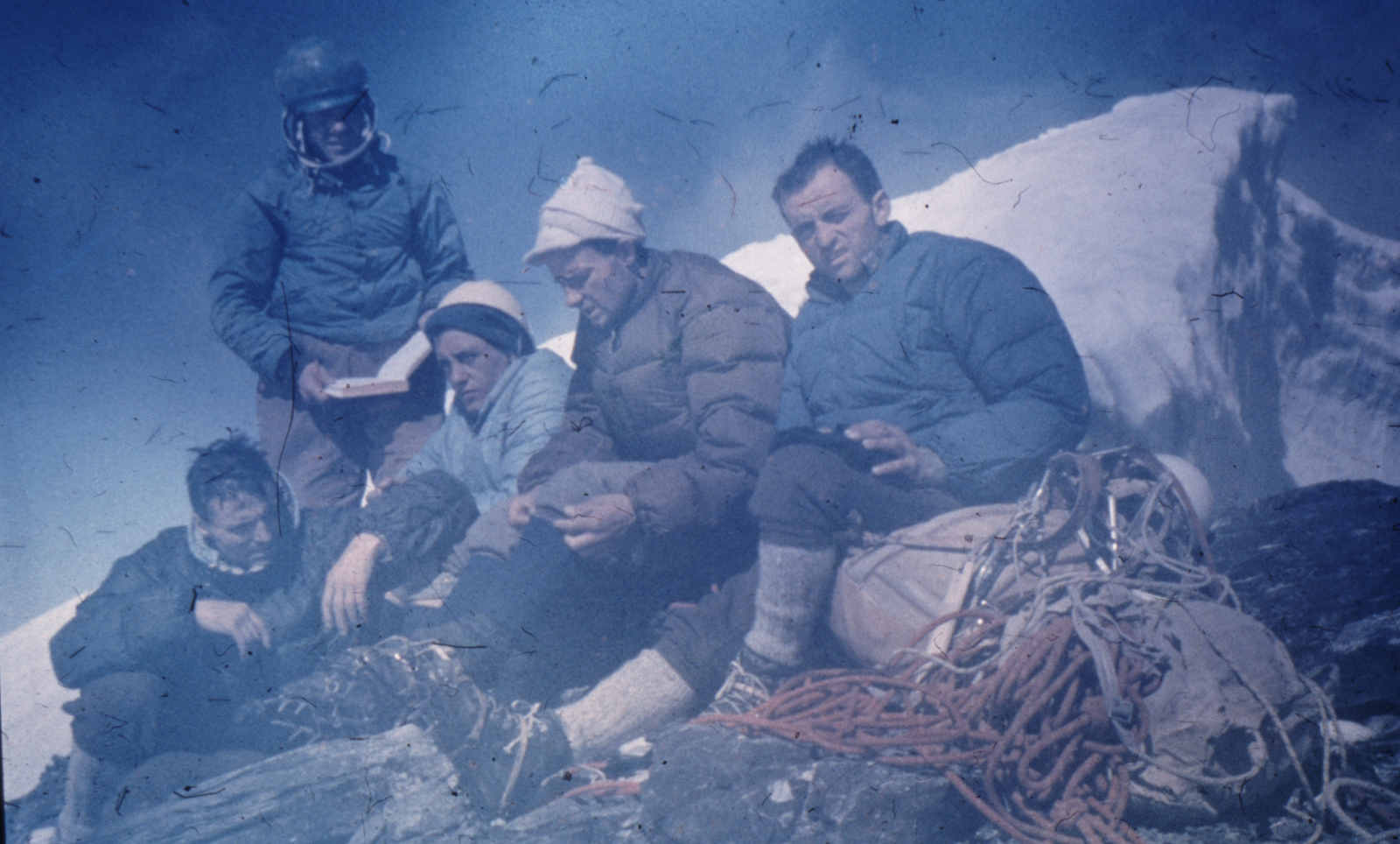 Cima dell'Eiger; 1^ italiana alla parete nord 1962