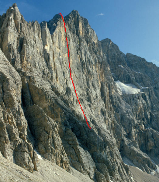 Punta Civetta parete Nord Ovest