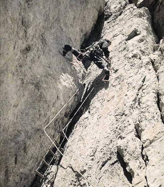 Aste sulla direttissima al Piz Serauta