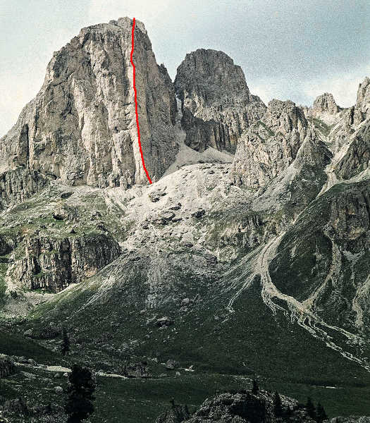 Pilastro dei Mugoni. Spigolo Sud Est