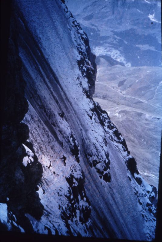 Eiger sul terzo nevaio